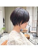 【unico.】黒髪ショート・重く見えないショート