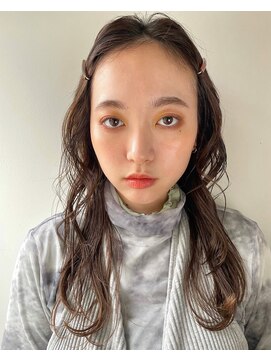 アマーク(a mark) 【 a mark 】センターパート/ヘアクリップ