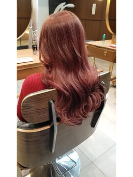 グランエクラ バイフルショウ(GRAND ECLAT by FURUSHO) ピンク/ピンクベージュ/艶ロング