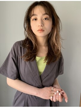 ガーランドギンザ(Garland Ginza) イヤリングカラー ポイントインナーカラー