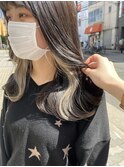 インナーカラーホワイトベージュ