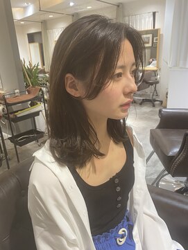 イニット 奈良新大宮(init.) 20代 30代 40代 セクションカラー ナチュラルグラデーション