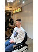 ショートドレッド×スキンフェード