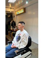 イナセパーラー(INASE PARLOR)&nbsp;ショートドレッド×スキンフェード