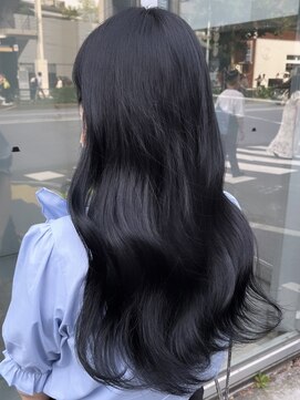 パレード 池袋(PARADE) 【齋藤晴指名限定】ブリーチなしブルーブラック