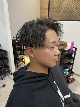 メンズ ラピス 横浜店(Men’sLapis) センターパート×ツイストスパイラル