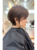 【tetote山口のサロンスタイル】大人可愛い*ハンサムショート
