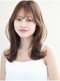 イメチェンヘアスタイル ハッシュカット フルバング 似合わせ