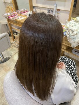 ココ(CoCo) ネオメテオストレート（縮毛矯正）艶カラー