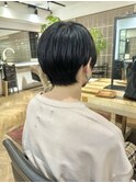ショートパーマショートカット前髪あり前髪なし20代30代40代
