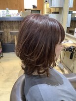 ヘア スピリッツ グランチェ(HAIR SPIRITS GRANCHE)&nbsp;ミディアムウルフ外ハネ