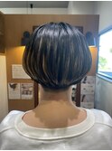 襟足刈り上げショート