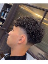 バーバーショップ ライズ(Barber Shop RAIzE)&nbsp;カーリーパーマ×テーパーフェード