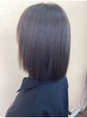 切りっぱなしボブ