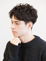 ビューティーヘア ケア 東尾道店(beauty Hair Care)&nbsp;フェザーショート×フェザーパーマ ×センターパート