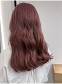 髪質改善＊似合わせカット＊ピンクブラウン【Zina十条】