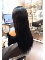 エクステ専門店 カシェット(Cachette) 黒髪ロング
