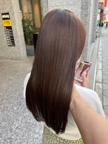 ジーナ 船橋(Zina)&nbsp;髪質改善＊ロングレイヤーグレーベージュ＊美髪【Zina船橋】