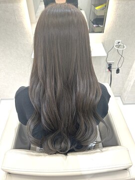 ジーナ 天王寺(Zina) ブリーチなしグレージュ