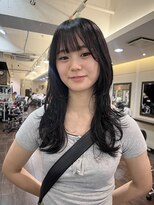 ゼスト 八王子店(ZEST) ゆる巻で可愛いハッシュカット<ホノカ>