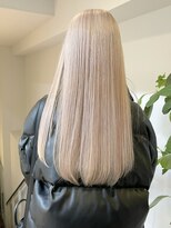 サンク 原宿 表参道(cinq)&nbsp;ミルクティーグレージュ小顔ウルフレイヤーくびれロングレイヤー