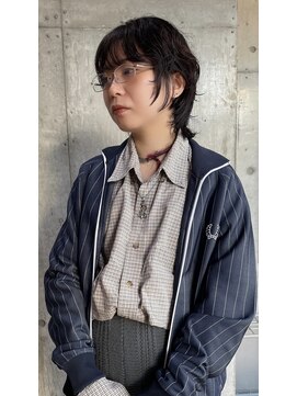 ヌイ 横浜(nui) マッシュウルフ×パーマ