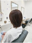 大人可愛いレイヤーボブ