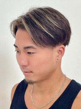 アッシュ 十日市場店(Ash) フレーミングメッシュカラー