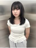 韓国風レイヤーカット