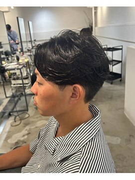 フォト 新宿(foto) 清潔感のあるセンターパート/ニュアンスパーマ