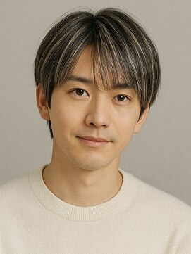 バース 梅田中崎町店(BIRTH) メンズハイライトバレイヤージュメッシュ