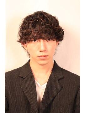 ネイビー(NAVY) シャドウパーママッシュ