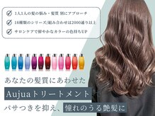 髪の知識と豊富な経験があるサロンだからできるあなたの髪質にあわせた【オージュアトリートメント】