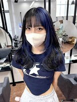 イブヘアー(eve hair)&nbsp;◎ブロックカラー/ブルー/レイヤー