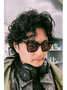 フィフス 渋谷(fifth) 渋谷ツイストスパイラルパーマ波巻きパーマルーズパーマメンズ