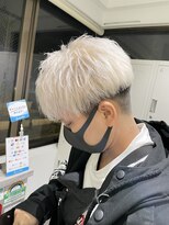 ポプルス(popls)&nbsp;ホワイトカラー/メンズショート/マッシュ/フェード