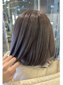 透明感グレージュ