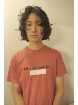 ソーレ(sole) yosuke メンズミディアムニュアンスパーマ