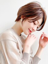 ヌリ 錦糸町(NuRI)&nbsp;★グレージュブリーチなしショートカットショートパーマカラー