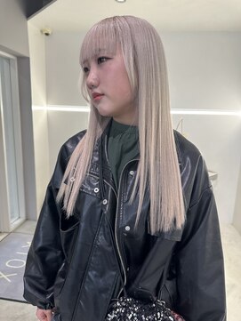 キオク(KIOX) ワンカラー/ブリーチカラー/髪質改善/ハイトーンカラー