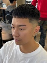 エルマーク 松山(L-MARK)&nbsp;スキンフェード/短髪/バーバー/アップバング/ツーブロック
