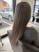 ミングルクラーロヘアー(MINGLE CLARO hair) ミルクティーグレージュ