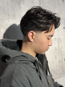 メゾンフォーメン(Maison for men) テーパーフェード×ニュアンスショート