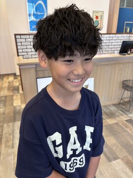 ノート ヘアーサロン(NOTE HAIR SALON) かわいいよりカッコイイ♪kids perm