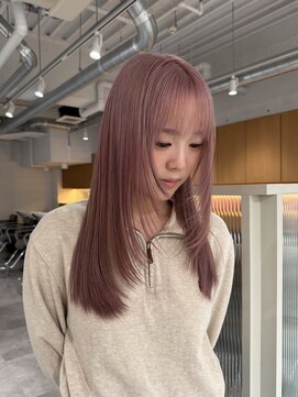 ブランコ 名古屋栄(BLANCO) ミルクティーブロンド/ダークブルー/デジタルパーマ/名古屋 栄