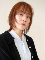 イーラー 日本橋 人形町(ealar) ミディアムレイヤー/レイヤースタイル/顔まわりレイヤー