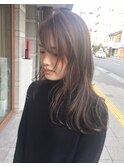 透明感アッシュ