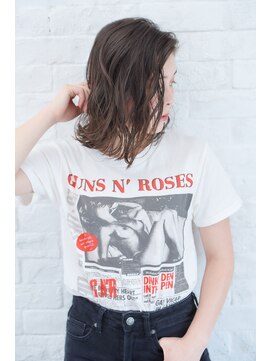 ビーチ ヘア メイク 綱島店(BEACH hair make) ルーズヘアスタイル/シアーグレージュカラー/ビターショコラ