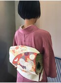 七五三ママ着付け