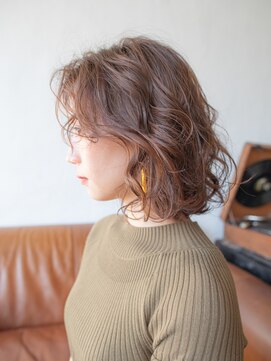 ヘアアンドリラクゼーション シャッセ(Hair&Relaxation SASE) ガーリーパーマボブ